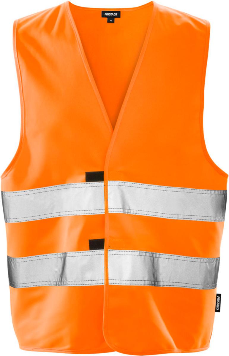 Varselväst Fristads 501 - VARSELVÄST FK 501 H ORANGE KL 2 STL XS/S