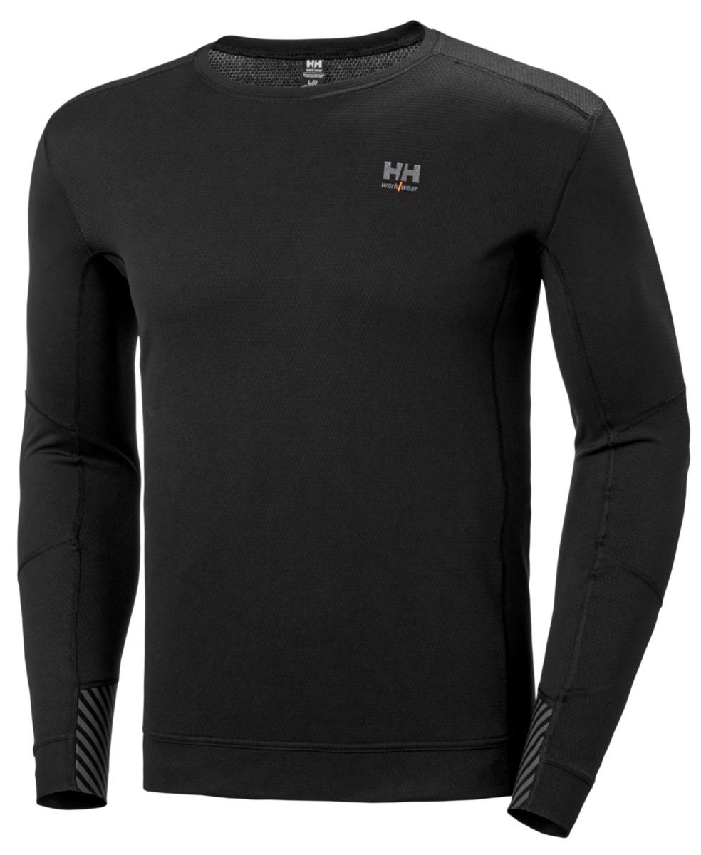 Funktionströja Helly Hansen Lifa 75117 - FUNKTIONSTRÖJA HH 75117-990 SV SVART LIFA ACTIVE RUNDHALS L