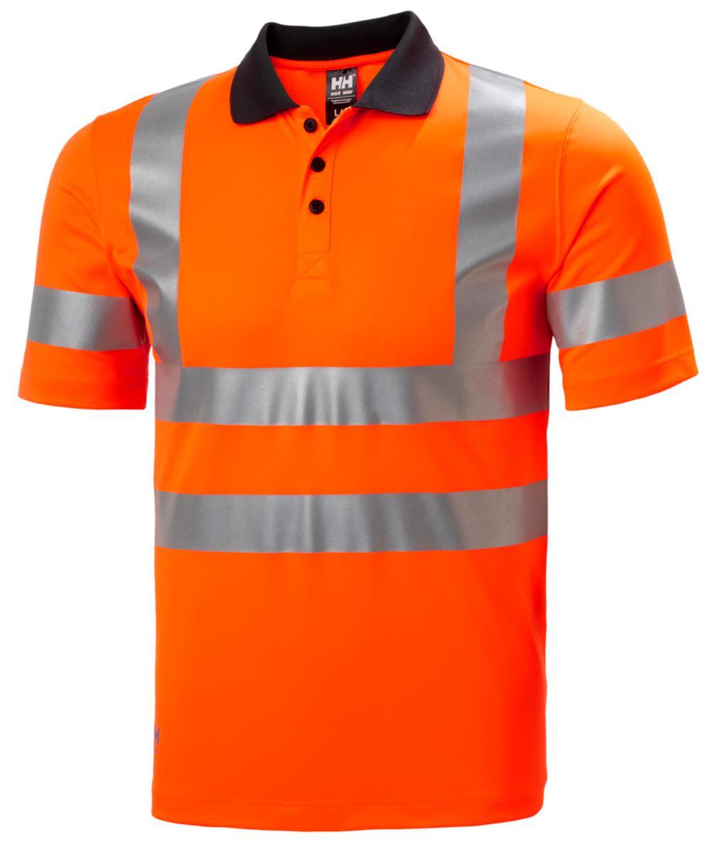 Pikétröja Helly Hansen Addvis 79091 - PIKÉTRÖJA HH 79091-260 ORANGE ADDVIS POLO KL1 S