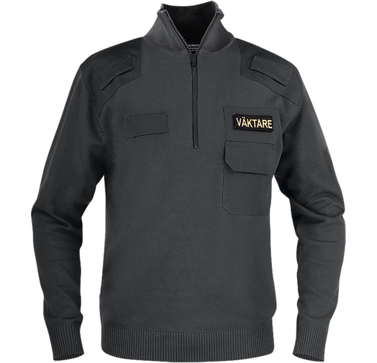 Natotröja Texstar VN02 - NATOTRÖJA TEXSTAR VN02 GRÅ 1/2 ZIP KRAGE M