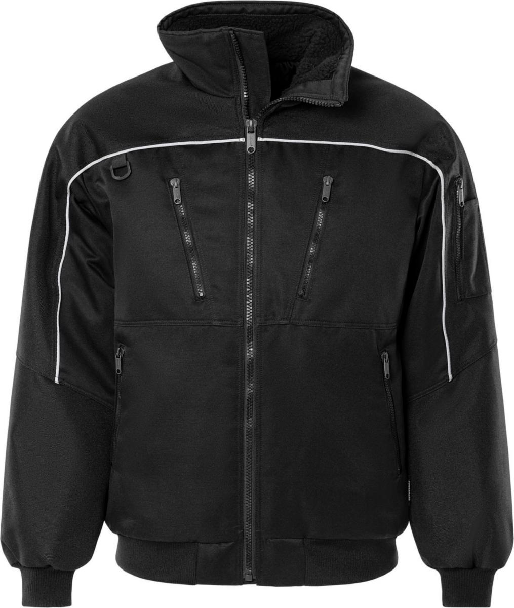 Vinterjacka Pilot Fristads 464 PP - PILOTJACKA FR 464 90 PP SVART STL M