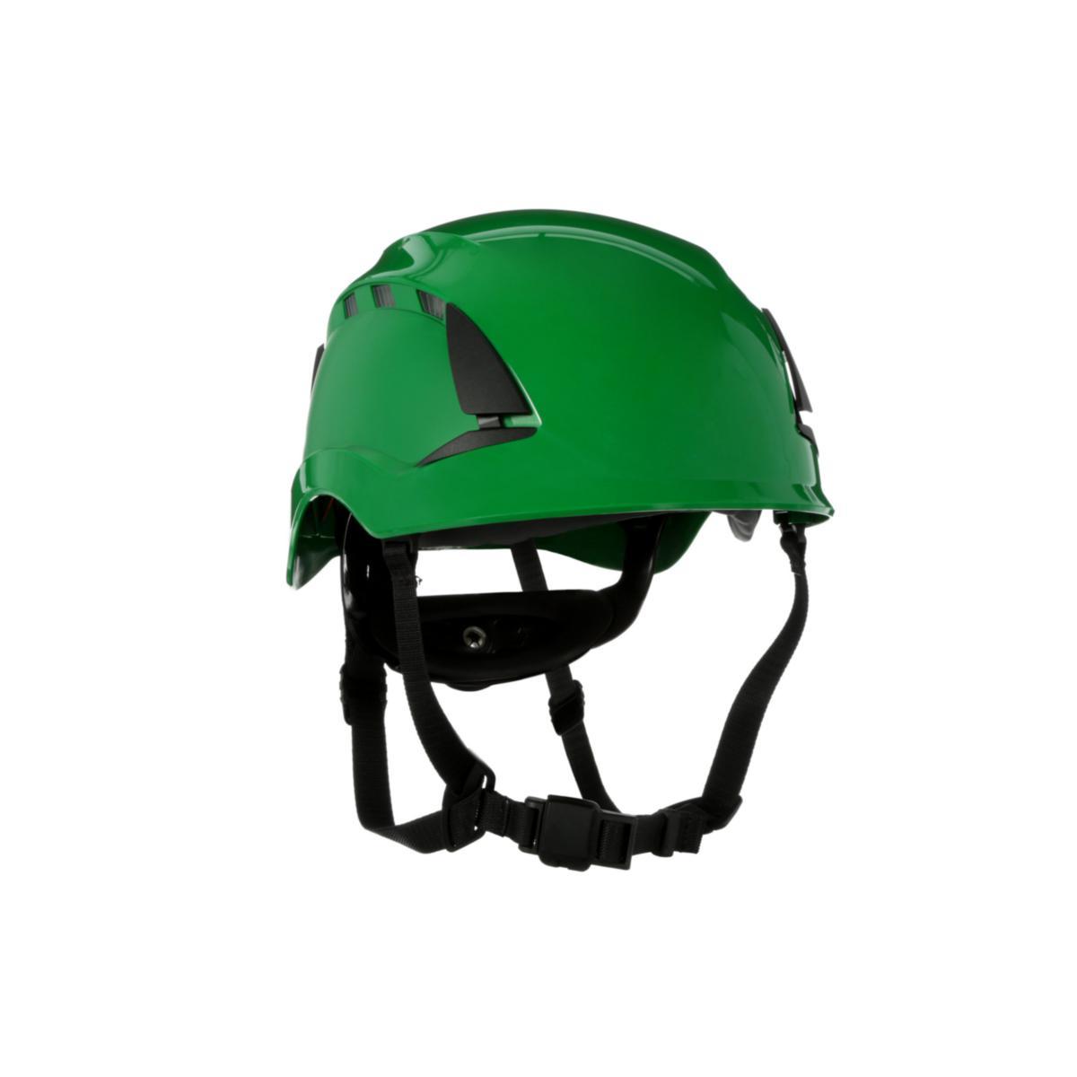 Skyddshjälm 3M Securefit X5000VE - SKYDDSHJÄLM 3M SEC.FIT X5000VE 1000V VENT IND+HÖG HÖJD GRÖN