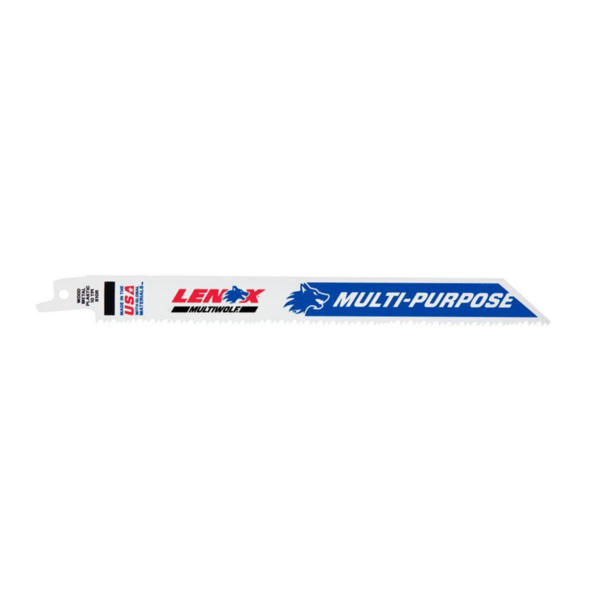 Tigersågblad Lenox 610R/B610R/810R/B810R - TIGERSÅGBLAD LENOX 810R 200MM-10T BIM 5-PACK