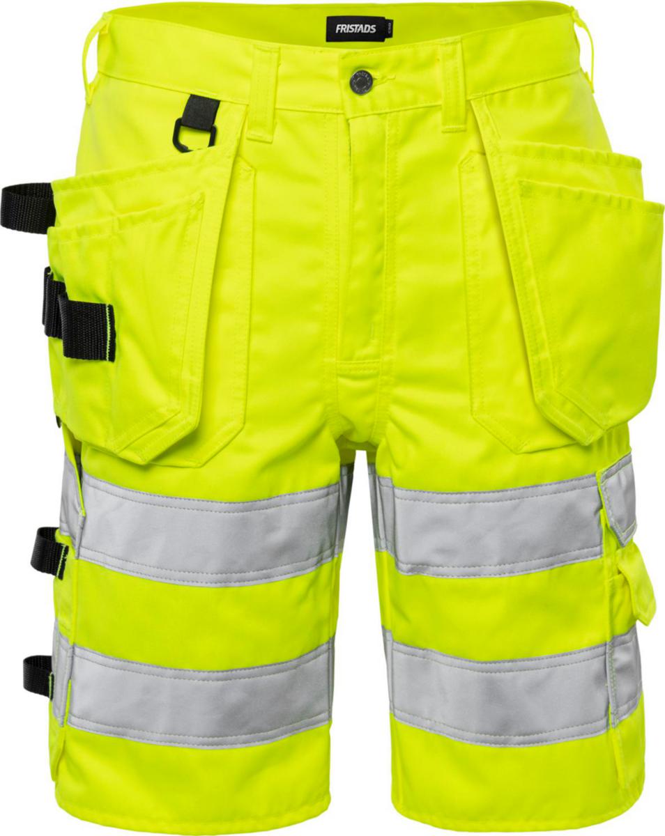 Shorts Fristads 2028 PLU - SHORTS FR 2028 PLU GUL VARSEL KLASS 2 STL C48
