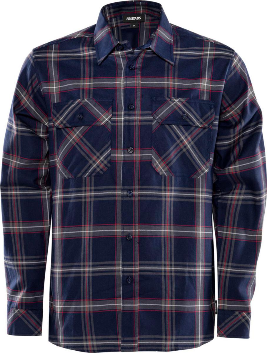 Flanellskjorta Fristads 7421 MSF - FLANELLSKJORTA FK 7421 MSF MAR MARIN STL XXL
