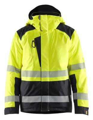 VINTERJACKA BLK 4455-1987 GUL/SVART VARSEL KL3 STL 2XL