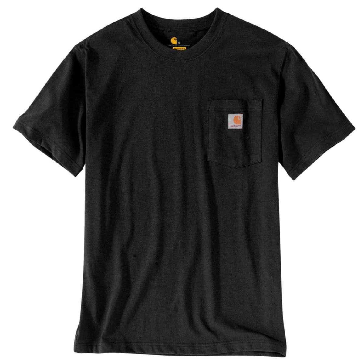 T-shirt Carhartt 103296 - T-SHIRT CARHARTT 103296001 K87 SVART STL XL