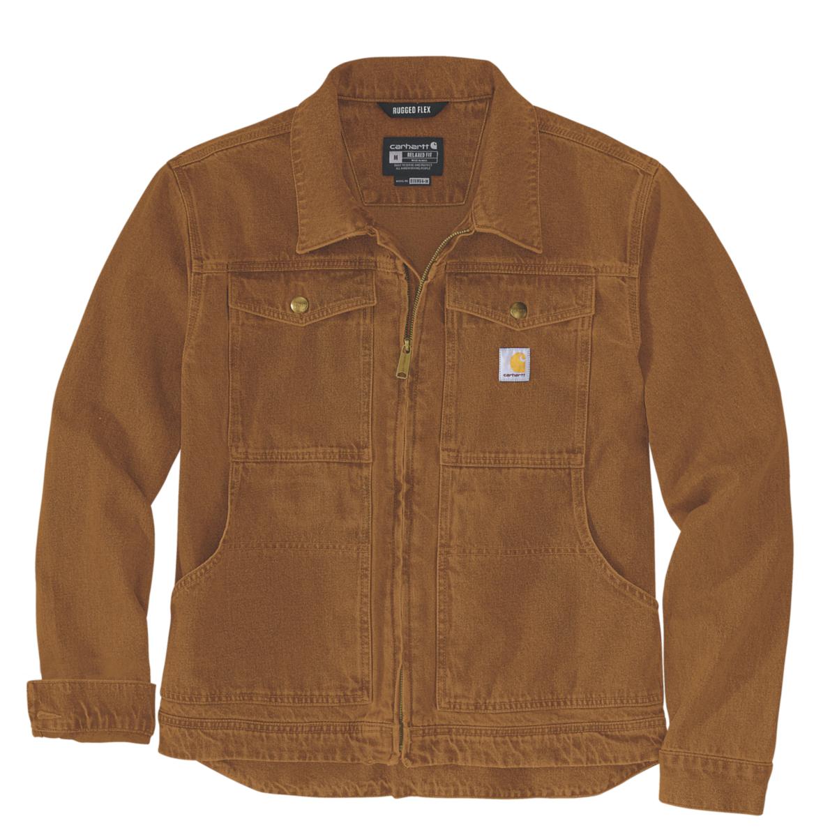 Jacka Carhartt 105748 - JACKA CARHARTT 105748BRN BRUN STL L