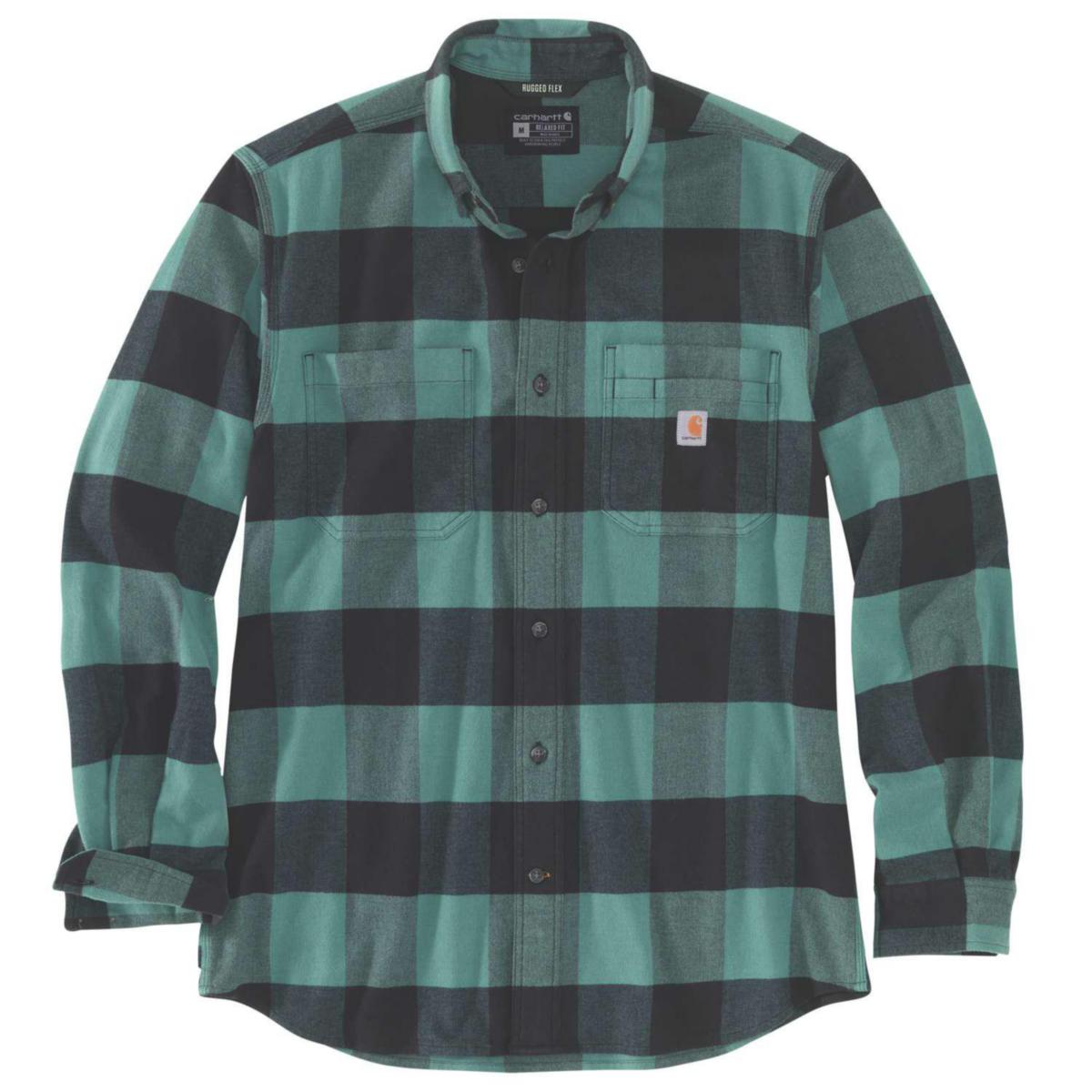 Skjorta Carhartt 105432 - SKJORTA CARHARTT 105432 GRÖN/SVART STL 2XL