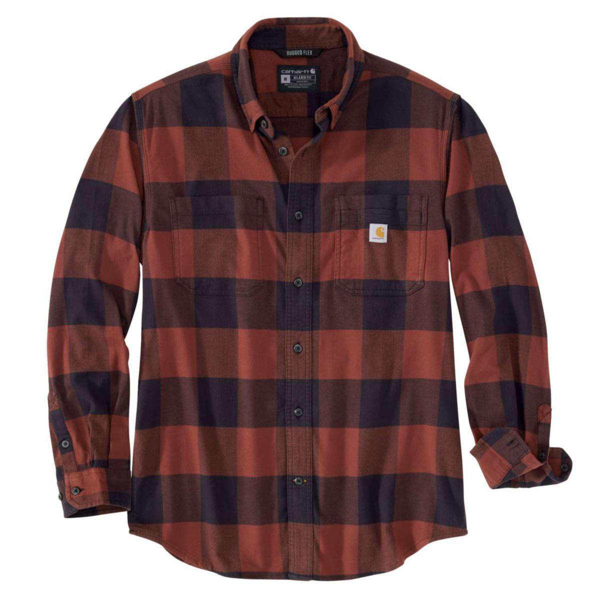 Skjorta Carhartt 105432 - SKJORTA CARHARTT 105432 RÖD/SVART STL L