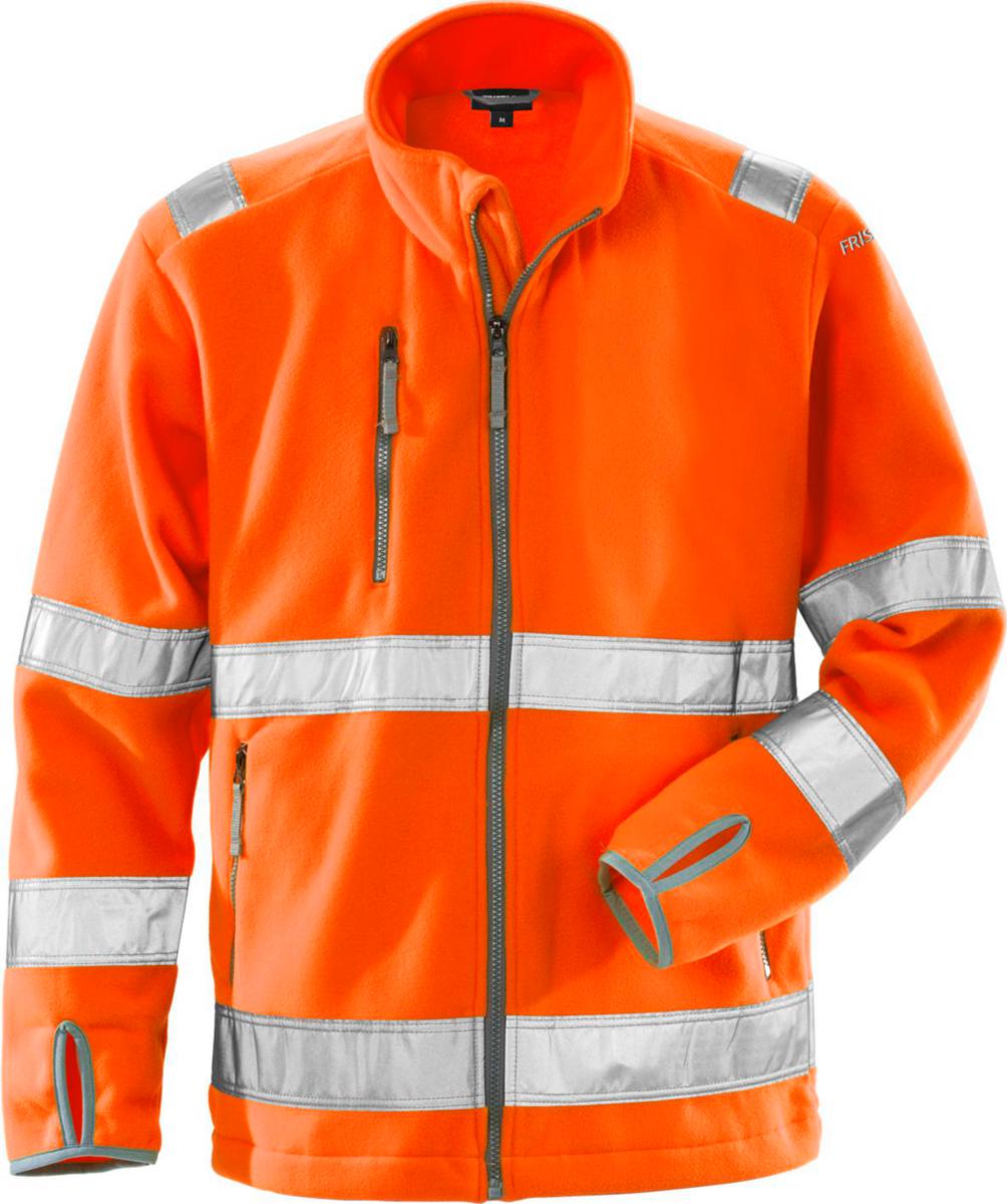 Fleecejacka Fristads 4400 FE - FLEECEJACKA FK 4400 FE ORANGE KLASS 3 STL 2XS
