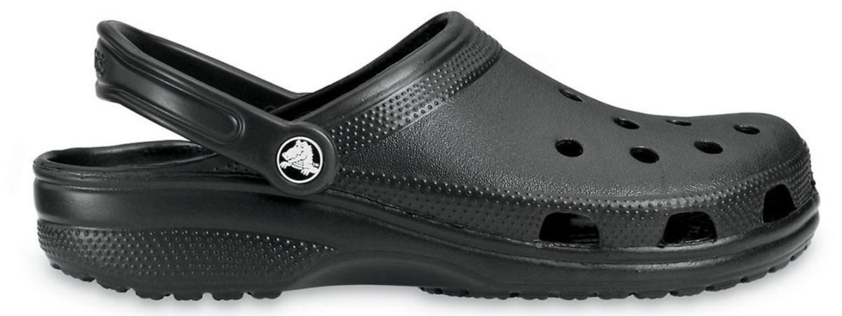 Yrkestoffel Crocs Classic - TOFFEL CROCS CLASSIC FOPPA SVART STL 41-42