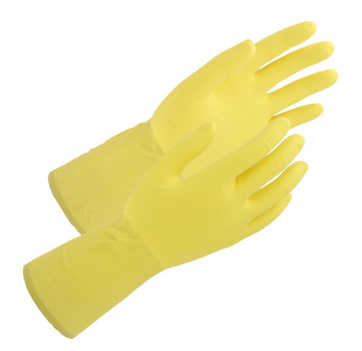 Kemskyddshandske Mapa 124 Vital - HANDSKE MAPA VITAL LATEX GUL 0,35MM L: 30 CM STL 8