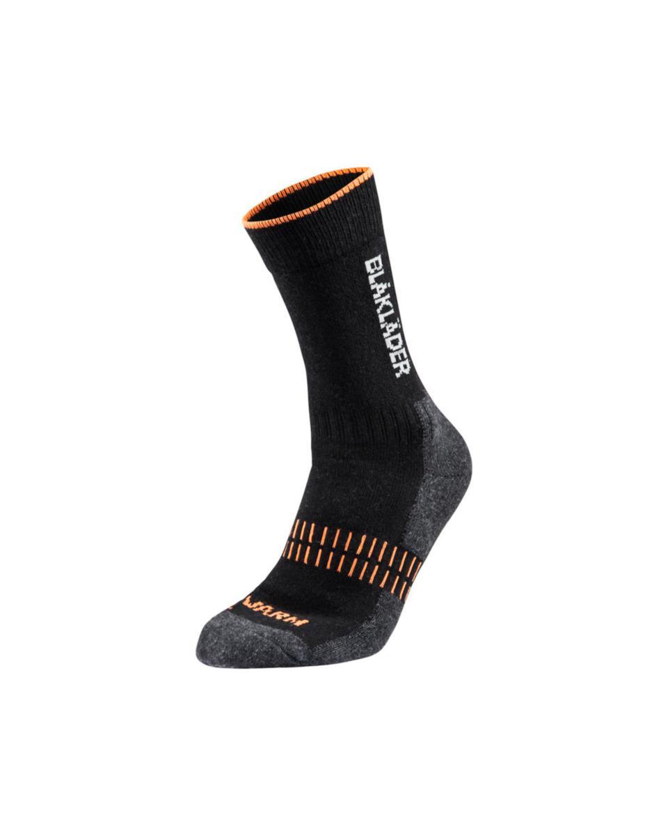 Strumpa Blåkläder 2192-1095 - STRUMPA BLK 2192-1095 SVART/ ORANGE STL 40-44