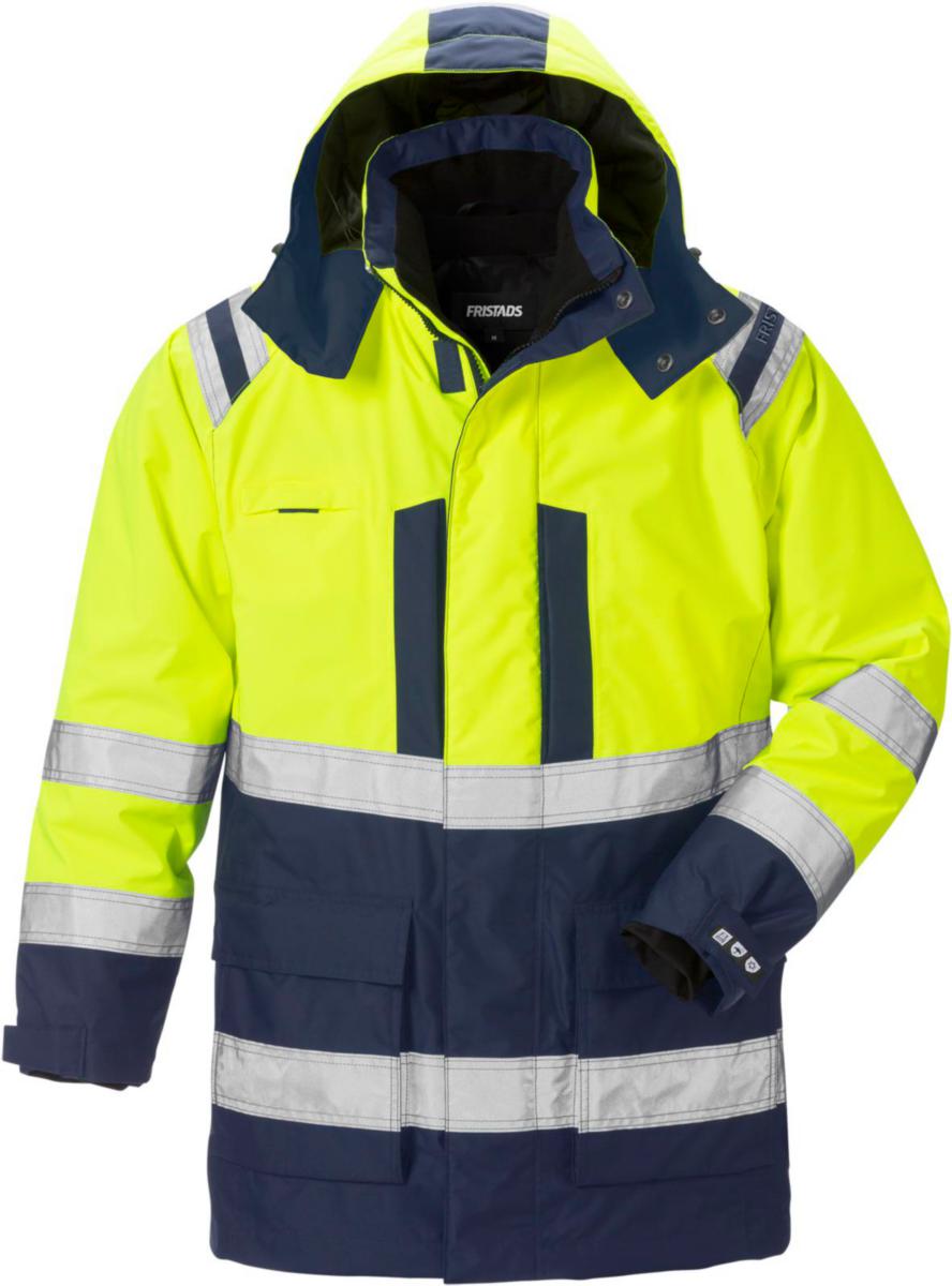 Vinterparkas Fristads 4036 GTT - VINTERPARKAS FK 4036 GTT GUL MARIN VARSEL AIRTECH KL3 M