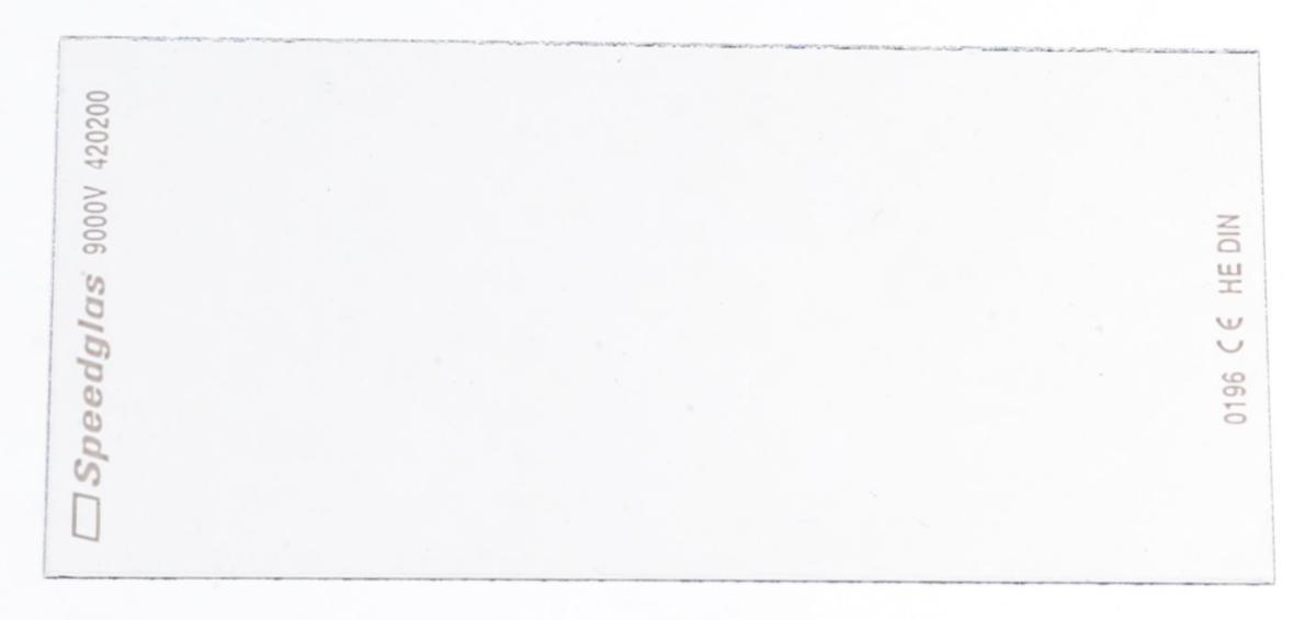 Skyddsglas till Speedglas 9000 - SKYDDSGLAS INRE F 9002V O SL 5/FP 428000
