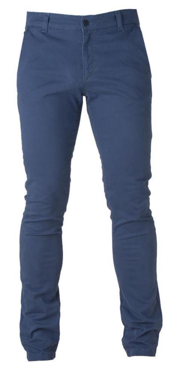 Chino Harvest Officer - BYXA OFFICER CHINO BLÅ 38/34