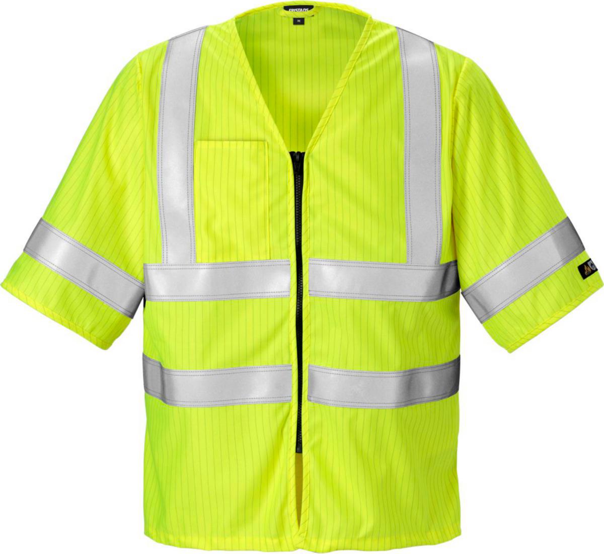 Varselväst Fristads 5023 FHA - VARSELVÄST FK 5023 FHA GUL FLAM KL3 STL XXL/3XL