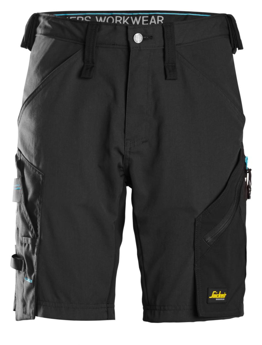 Shorts Snickers 6112 LiteWork - SHORTS SNICKERS 6112 SVART STRETCH LW 37.5® STL 52
