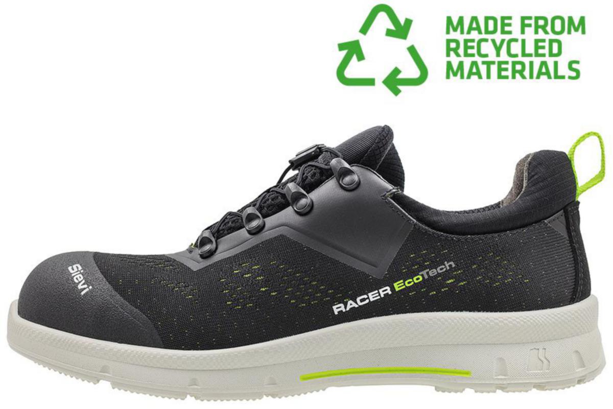 Skyddssko Sievi 52366 Racer EcoTech - SKYDDSSKO SIEVI 52366 RACER ECOTECH S3L SVART/VIT STL 45