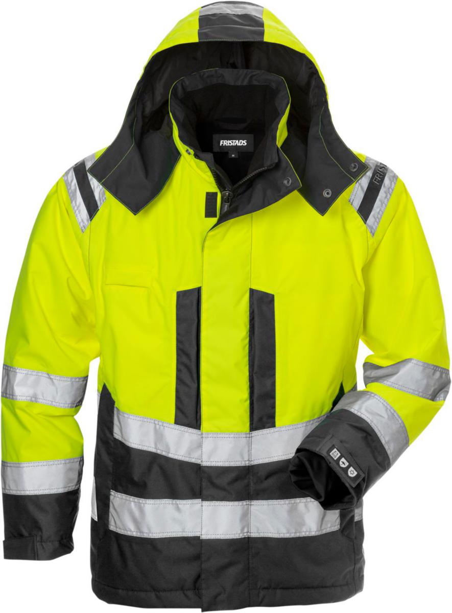 Vinterjacka Fristads 4037 GTT dam - VINTERJACKA FR 4037 GTT GUL/SV VARSEL KL3 DAM S