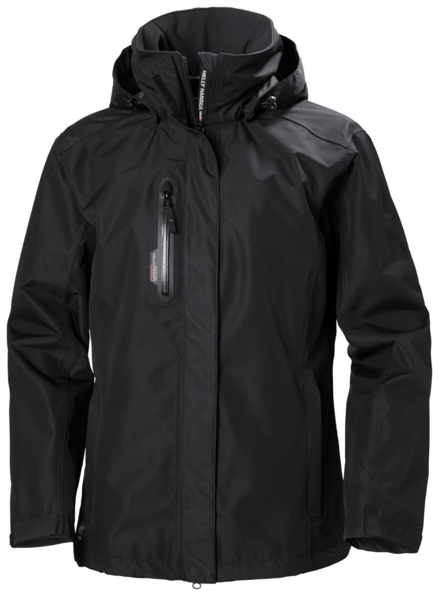 Jacka Helly Hansen Manchester 74044 Dam - JACKA HH 74044-990 SVART DAM MANCHESTER STL S