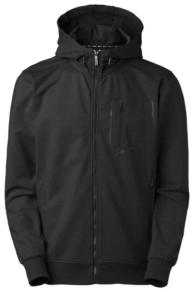 Huvtröja South West Madison 210 - HUVTRÖJA SOUTH WEST MADISON 210 HELZIP SVART STL M