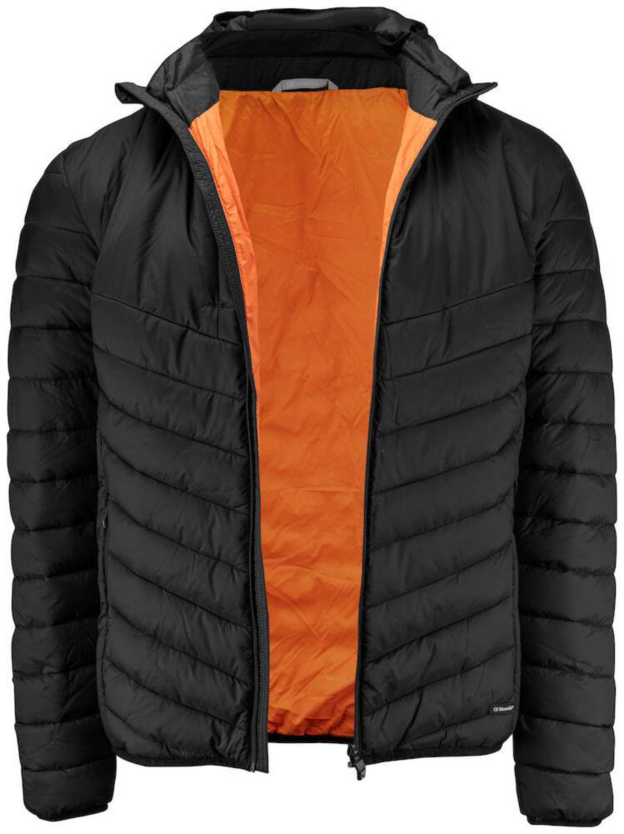 Jacka Cutter & Buck Mount Adams 351474 - JACKA CUTTER&BUCK ADAMS 351474 SVART/ORANGE STL XXL