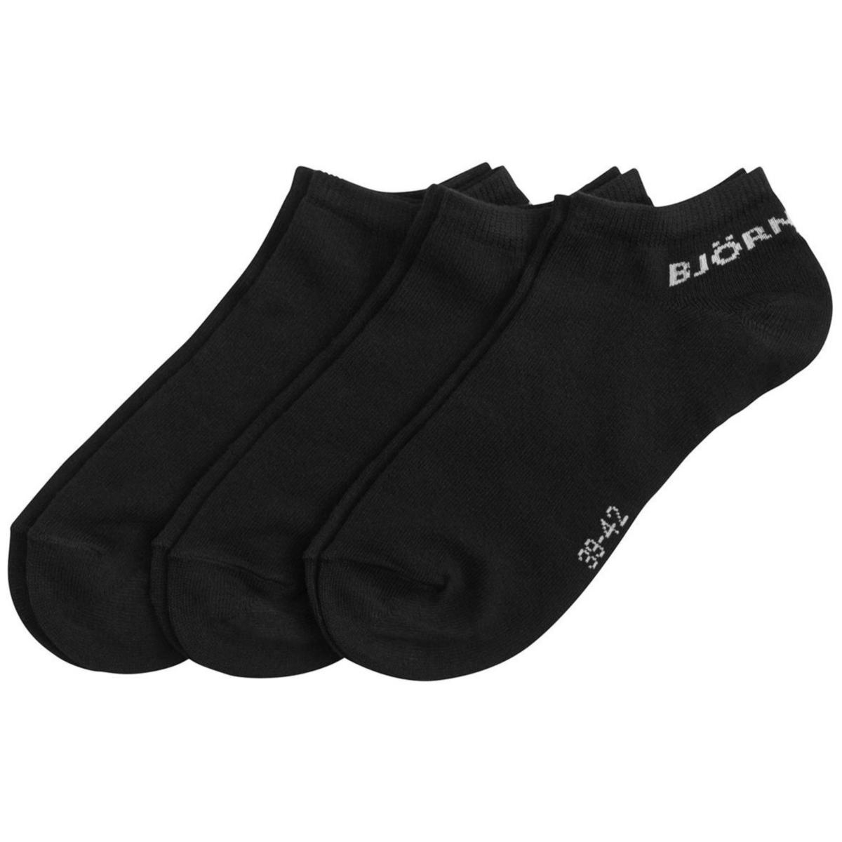 Ankelsocka Båstad Industri 3-pack - ANKELSOCKA BB 3-PACK SVART STL 39-42