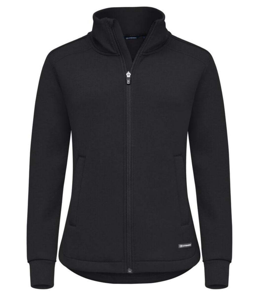 Tröja Cutter & Buck Pemberton 358427 helzip Dam - TRÖJA C&B PEMBERTON 358427 DAM HELZIP SVART STL S