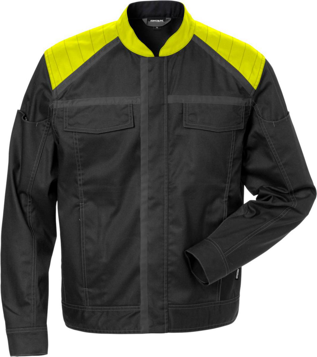 Jacka Fristads 4555 STFP - JACKA FR 4555 STFP SVART /GUL STL S