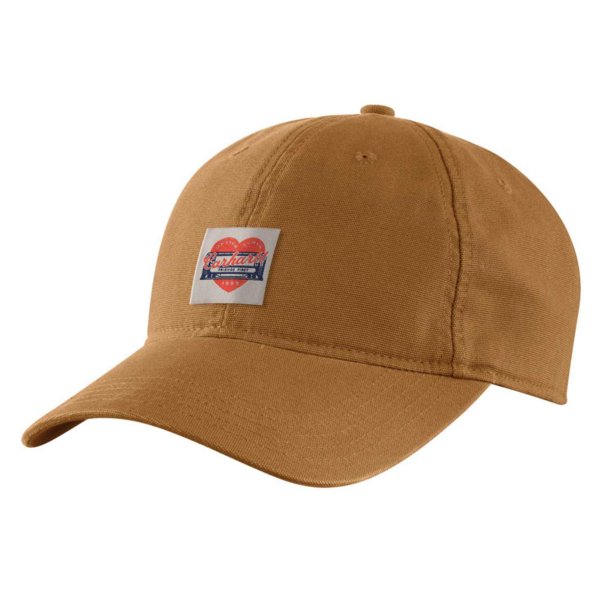 Keps Carhartt 107401 - KEPS CARHARTT 107401 CANVAS DAM BRUN