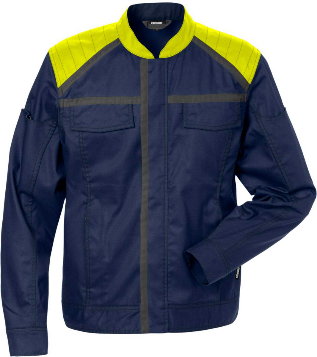 Jacka Fristads 4556 STFP dam - JACKA FR 4556 ATS DAM MARINBLÅ/GUL S