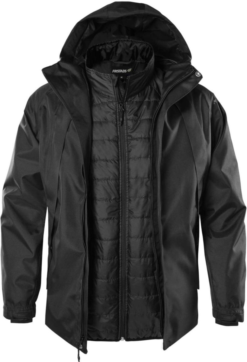 Skaljacka Fristads 4922 GRS - SKALJACKA FR 4922 GRS GREEN SVART 2XL