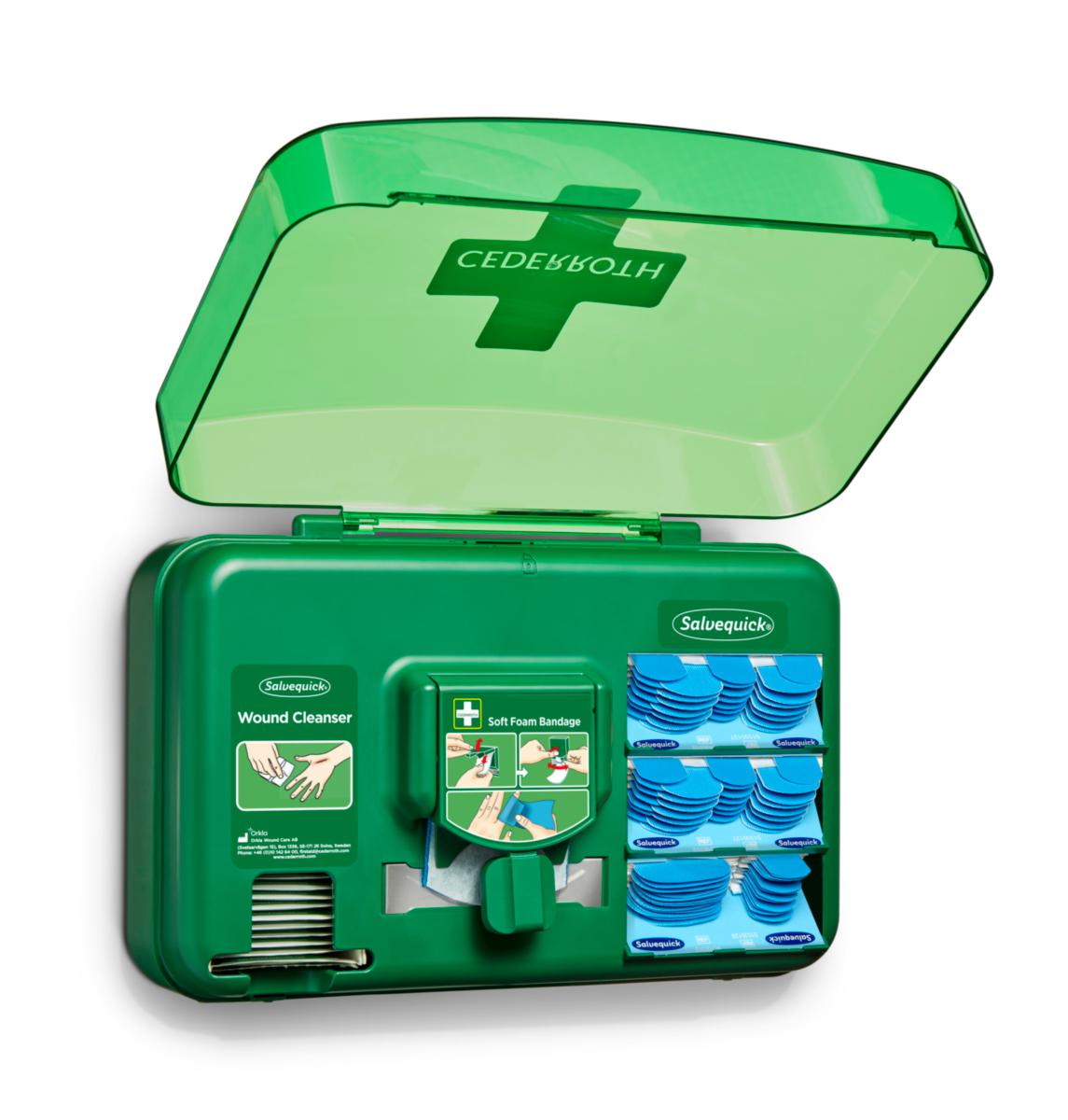 Wound Care Dispenser Cederroth Blå - WOUND CARE DISPENSER CEDERROTH BLÅ