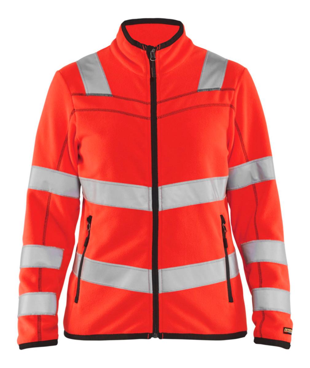 Fleecejacka Blåkläder 4966-1010 Dam - FLEECEJACKA BLK 4996-1010 RÖD VARSEL KL3 DAM STL 3XL