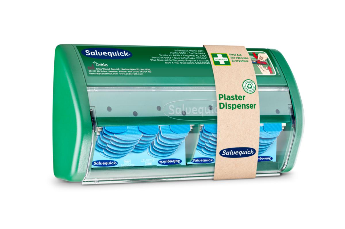 Plåsterautomat Salvequick Blue Detectable - PLÅSTERAUTOMAT BLUE DETECTABLE SALVEQUICK