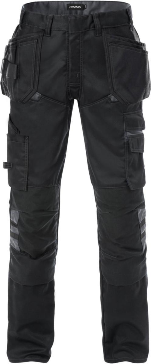 Midjebyxa Fristads 2595 STFP - HANTVERKARBYXA FR 2595 STFP SVART/GRÅ C154