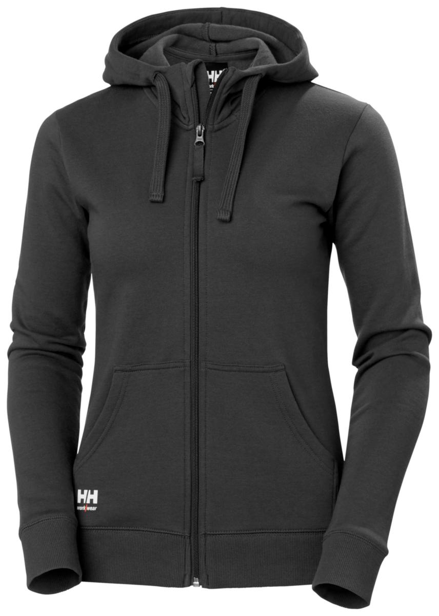 Huvjacka Helly Hansen 79323 Zip Classic dam - HUVJACKA HH 79323-970 DAM MÖRKGRÅ STL 2XL