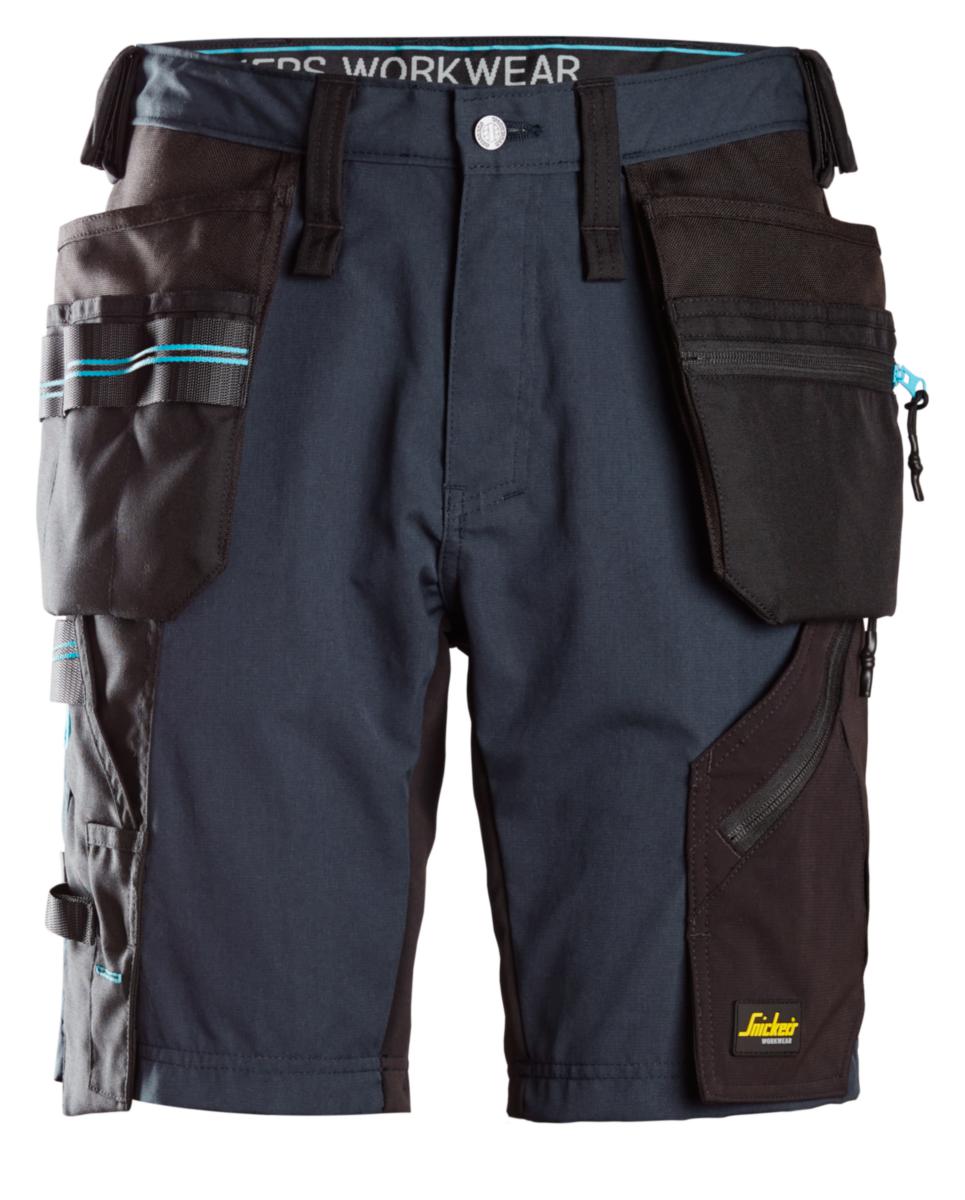 Shorts Snickers 6110 LiteWork - SHORTS SNICKERS 6110 MARIN /SVART LW HF 37.5® STL 52
