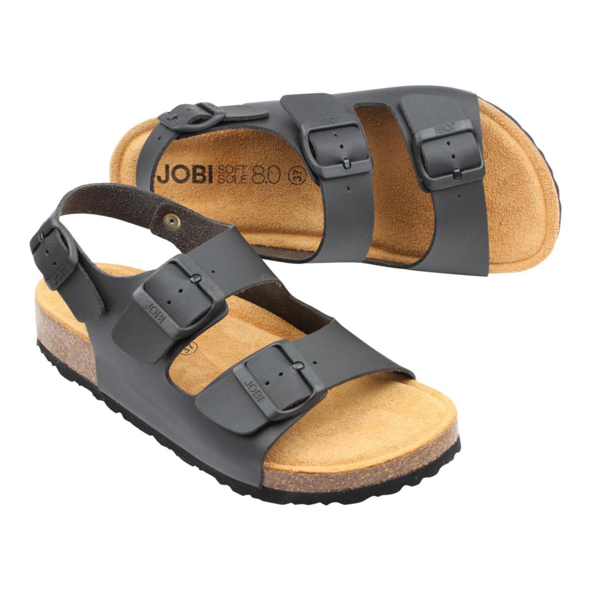 Yrkessandal JOBI Madrid 17071 - YRKESSANDAL JOBI MADRID SOFT SOLE 8.0 HÄLREM SVART STL 38