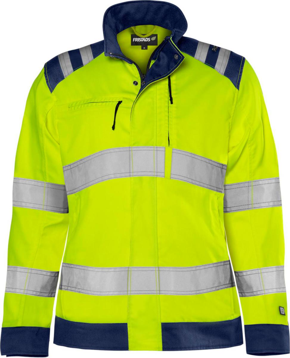 Jacka Fristads 4068 GPLU Green dam - JACKA FR 4068 GPLU GUL/BLÅ GREEN VARSEL KL3 DAM 2XL