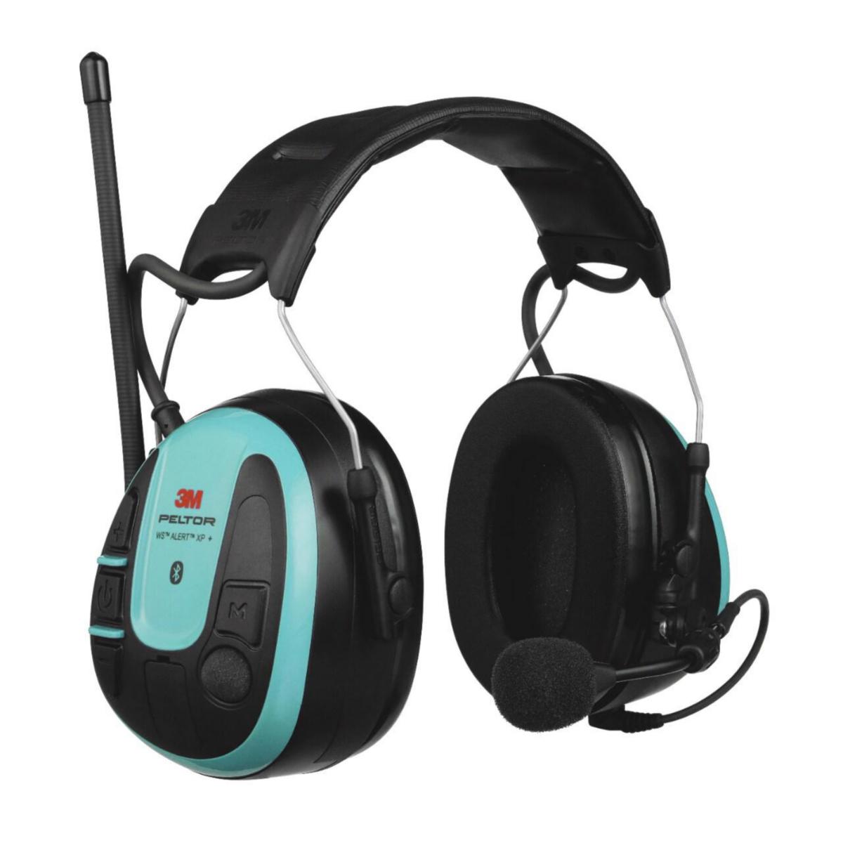 Hörselkåpa 3M PELTOR WS Alert XP+ - HÖRSELKÅPA PELTOR WS ALERT XP+ HJÄSSBYGEL FM RDS APP MULTIP