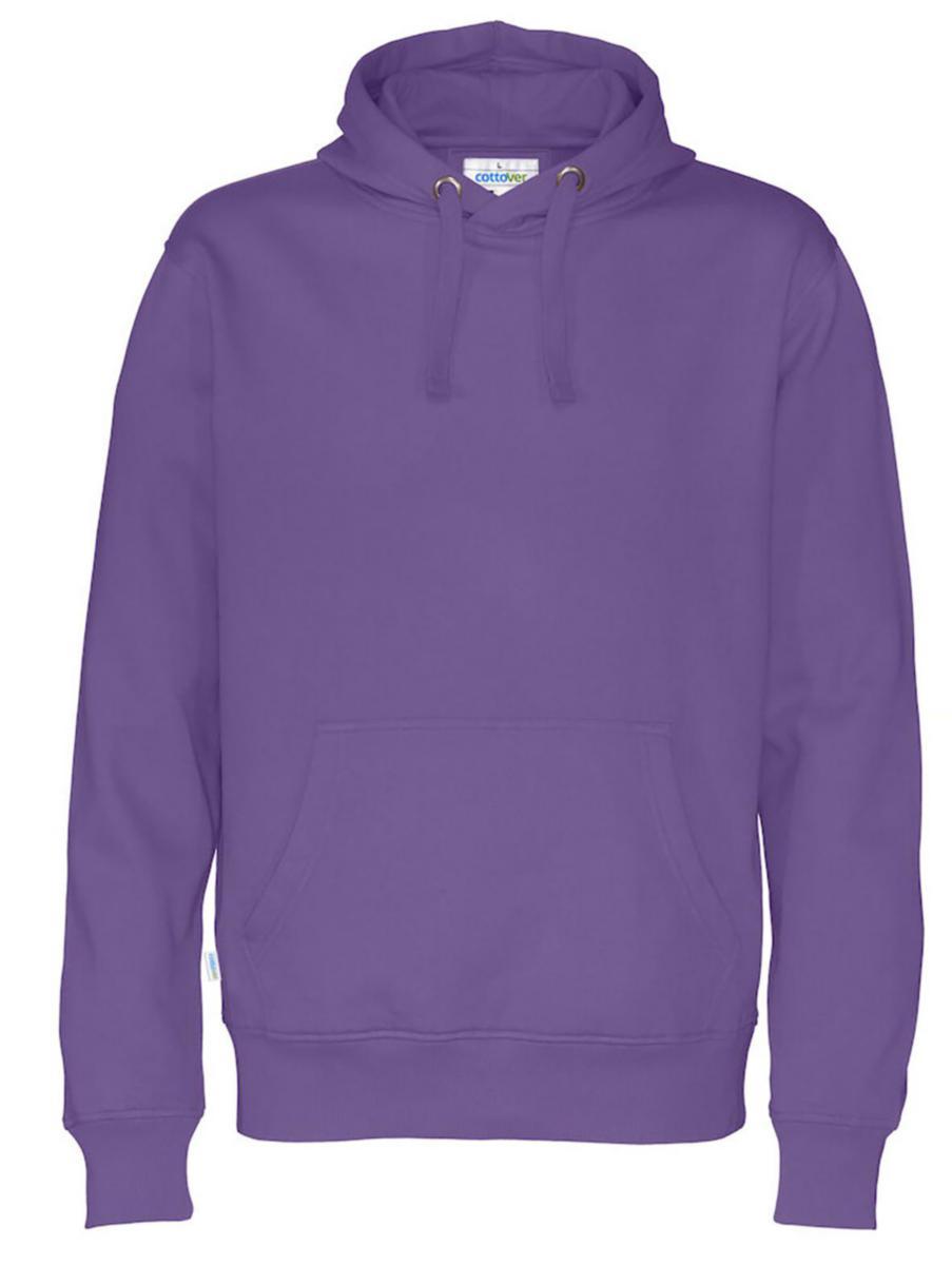Hoodtröja Cottover 141002 - HOODTRÖJA HOOD MAN PURPLE XXL