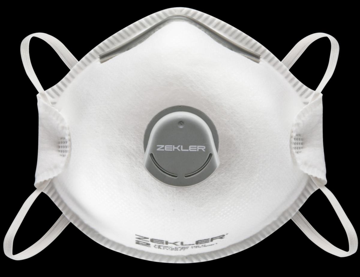 Filtrerande Halvmask Zekler 1302V - FILTRERANDE HALVMASK 1302V ZEKLER FFP2V 10P