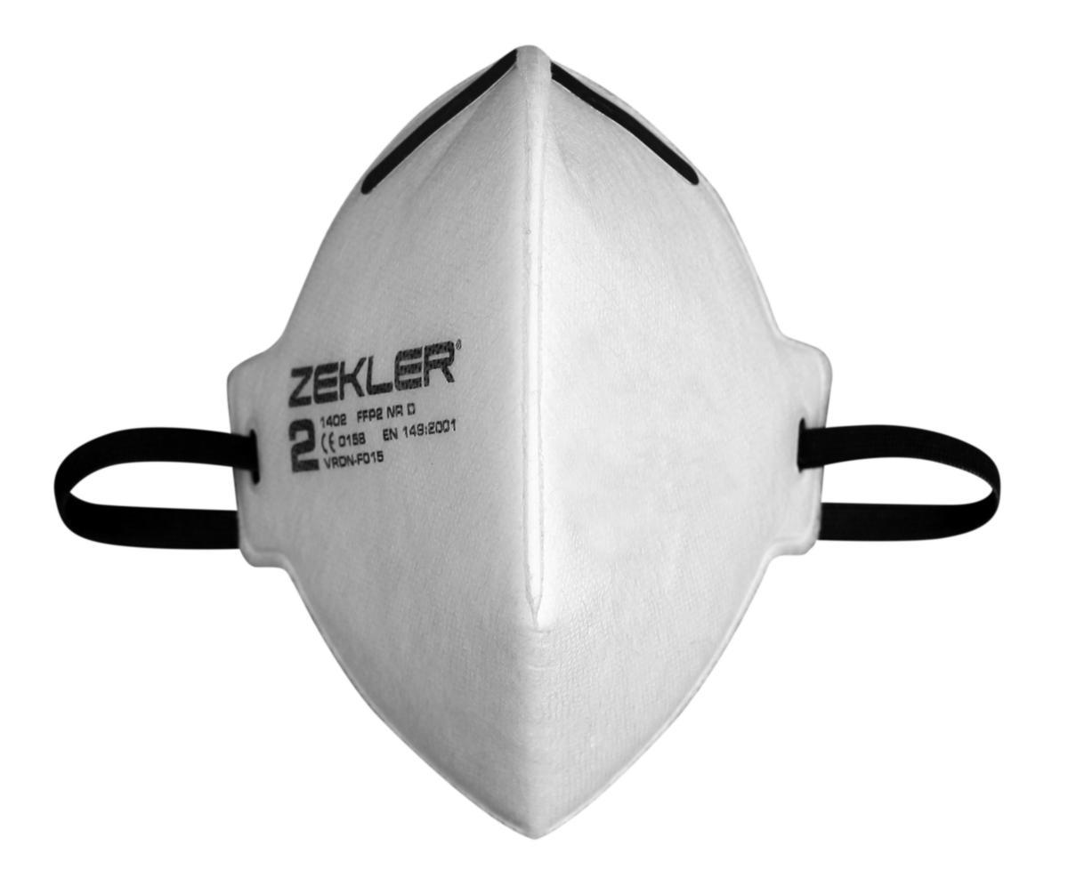Filtrerande Halvmask Zekler 1402 - FILTRERANDE HALVMASK 1402 ZEKLER FFP2 20P