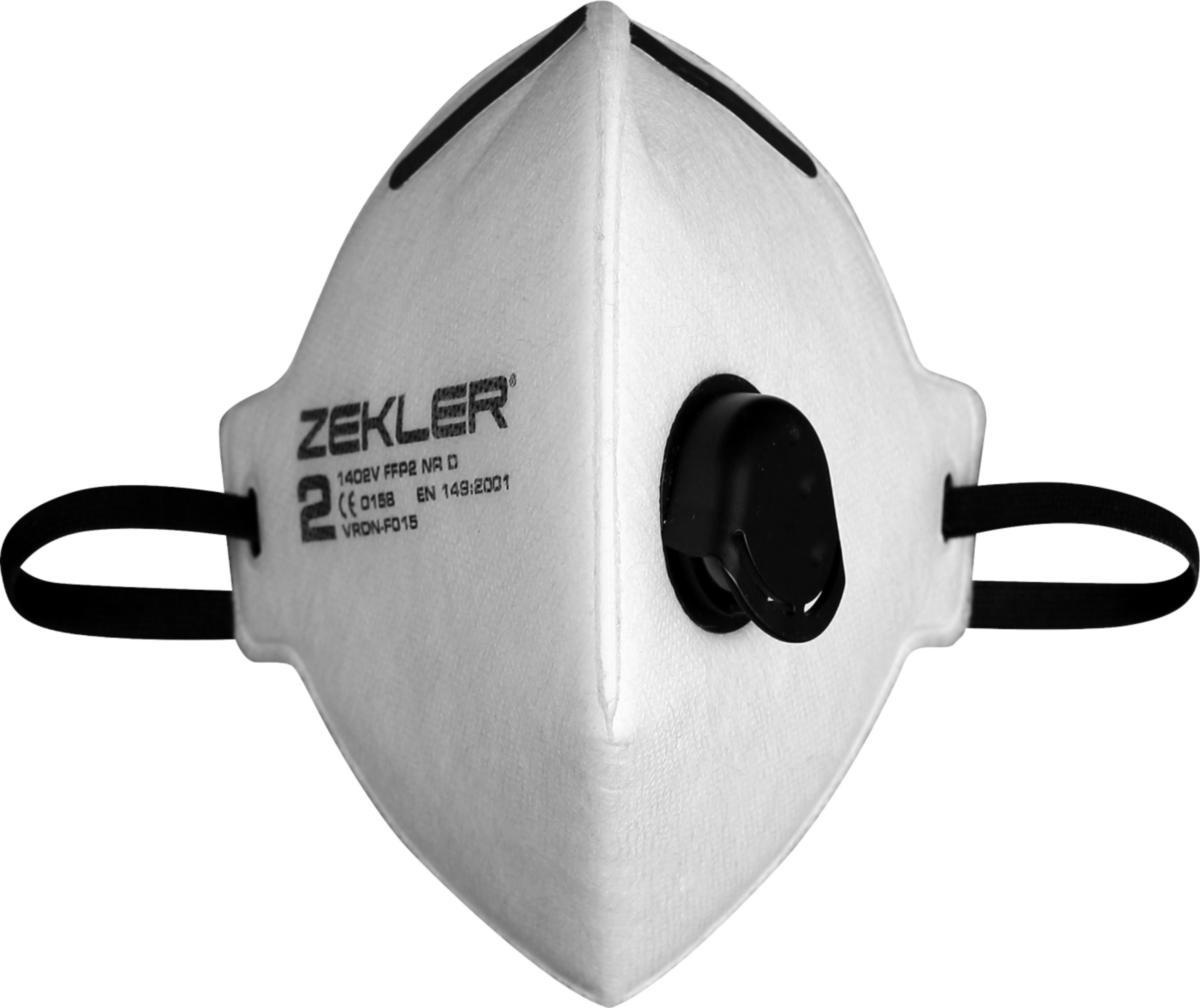 Filtrerande Halvmask Zekler 1402V - FILTRERANDE HALVMASK 1402V ZEKLER FFP2V 15P