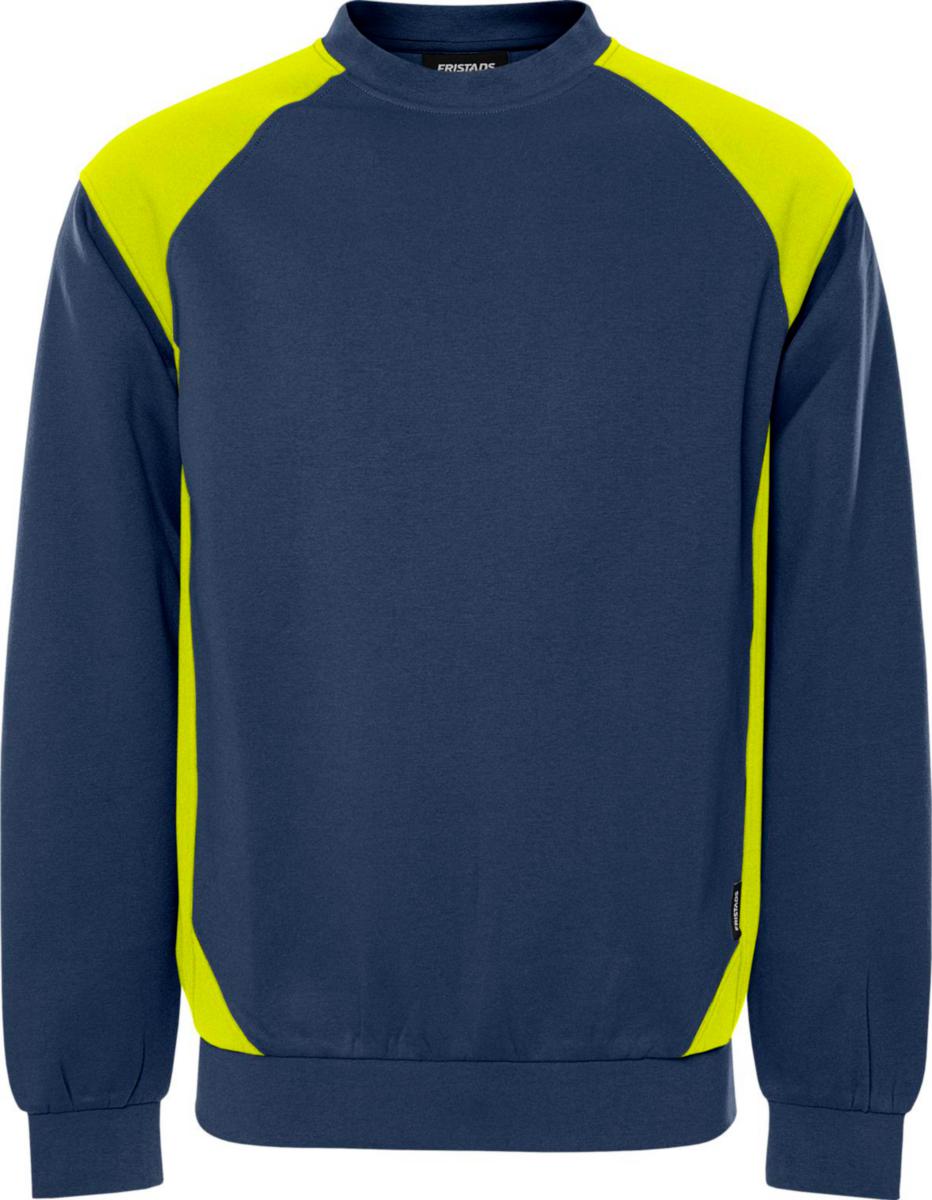 Tröja Fristads 7148 GSM - TRÖJA FR 7148 GSM MARIN/GUL MARINBLÅ/VARSEL GUL 4XL