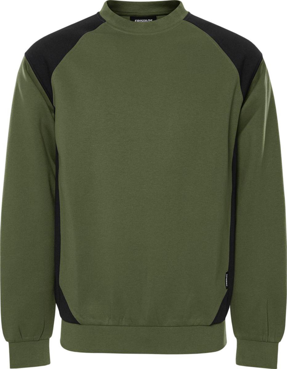 Tröja Fristads 7148 GSM - TRÖJA FR 7148 GSM GRÖN/SVART MILITÄRGRÖN/SVART 4XL
