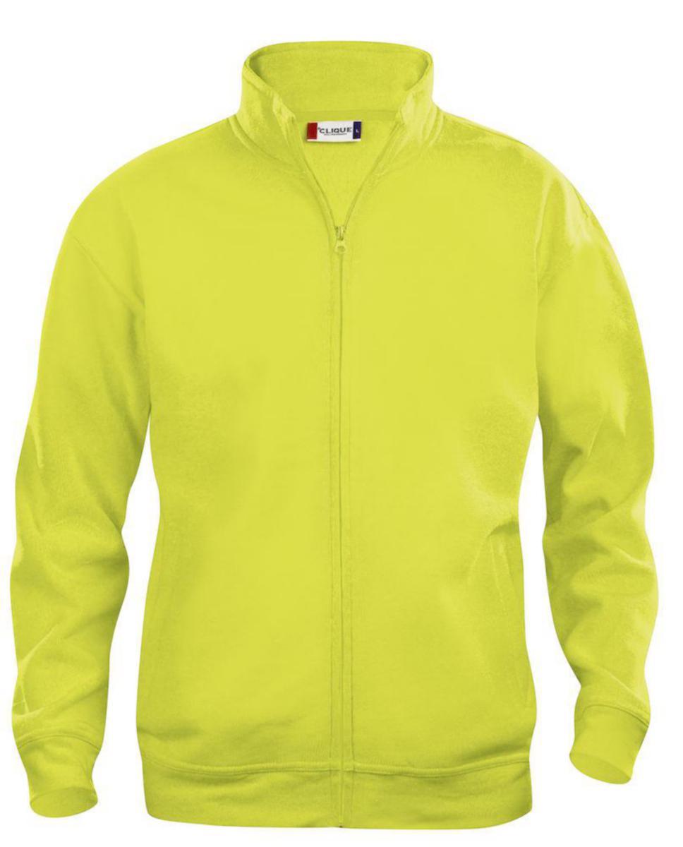 Tröja Clique 021038 Basic - TRÖJA CLIQUE 021038 BASIC HELZIP HI-VIS GUL STL 3XL